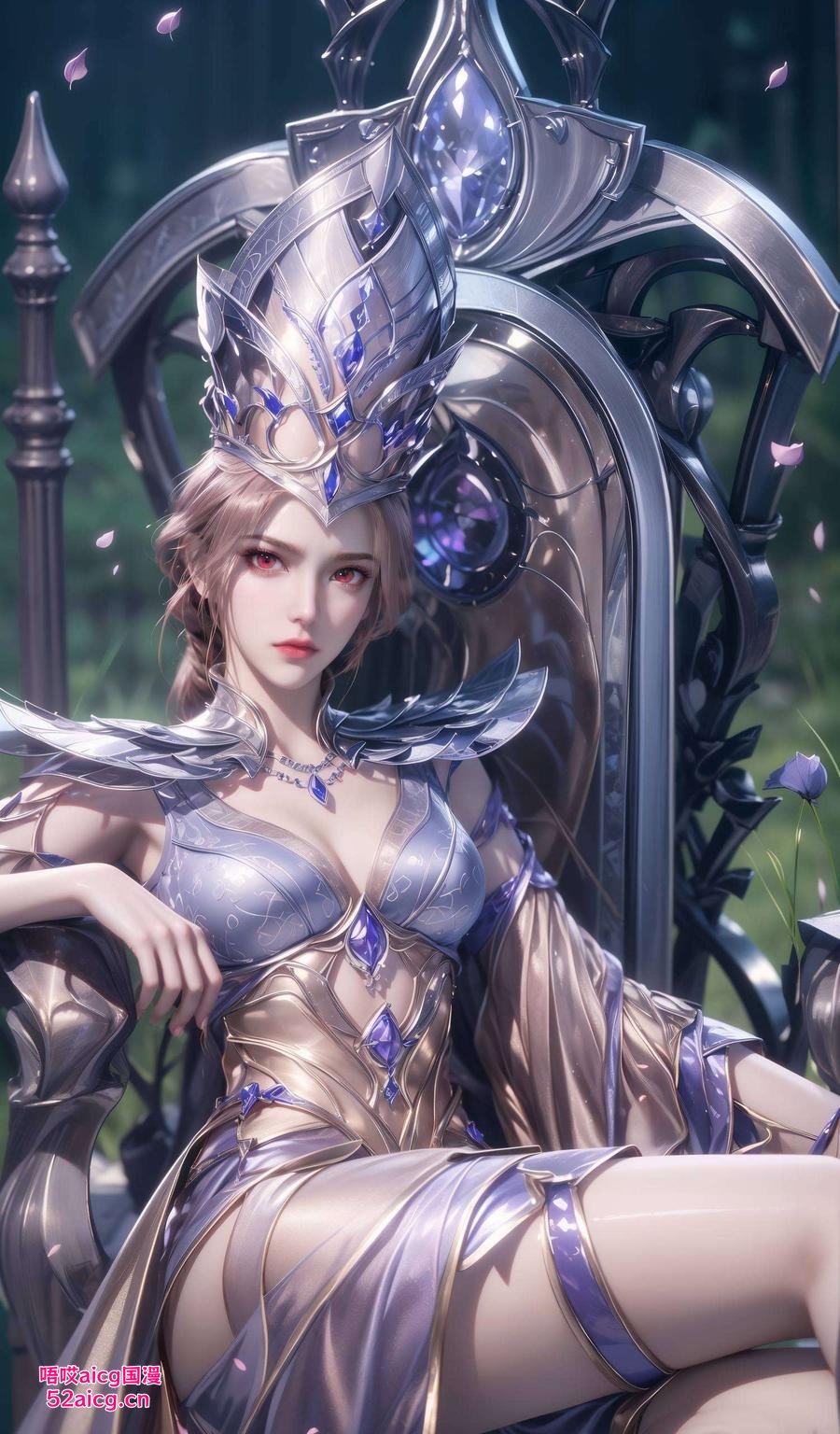 仿佛置身于斗罗大陆的世界动漫迷们！这款超还原的比比东修炼时动态壁纸