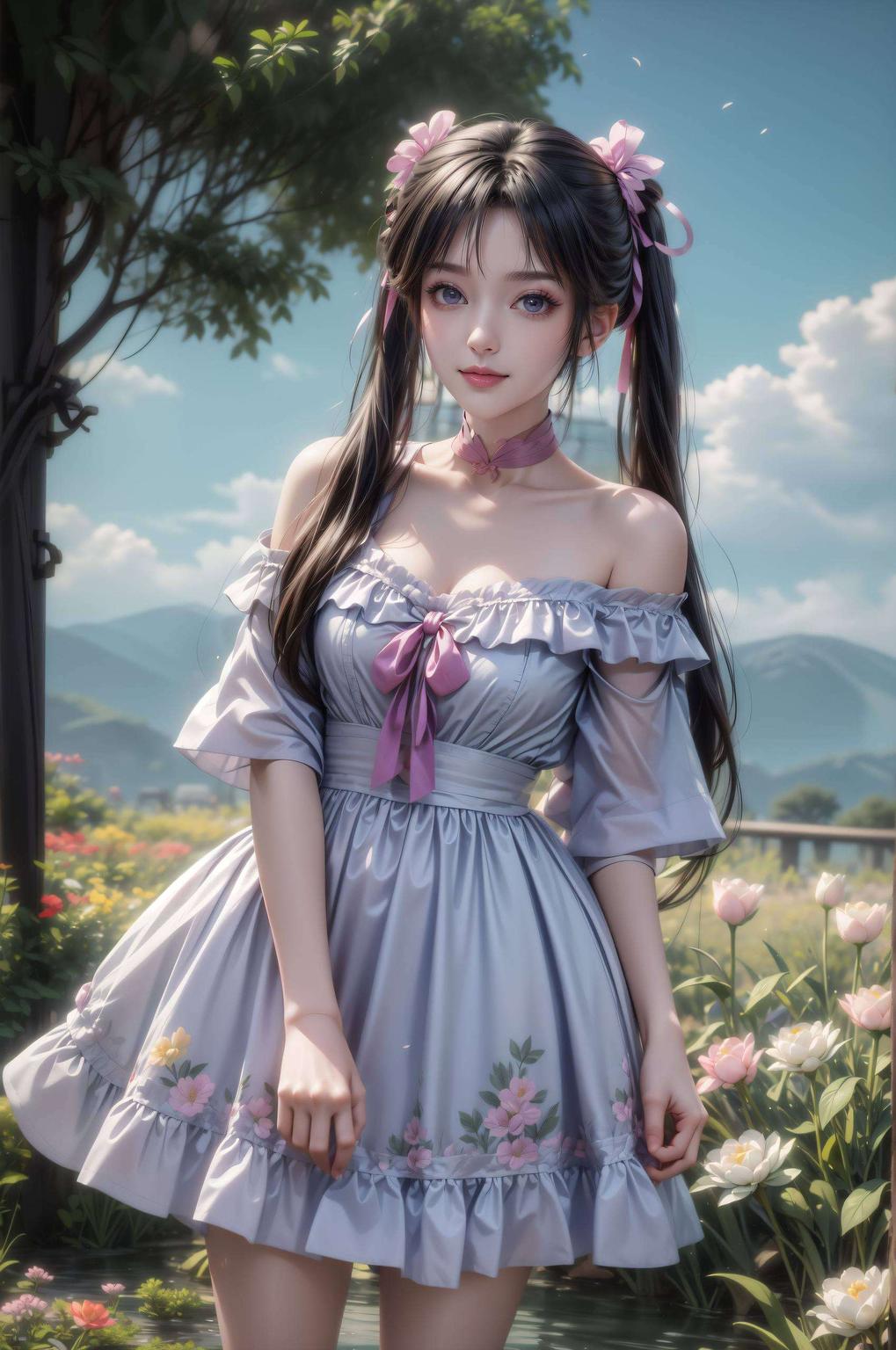 动态画面生动展现这对佳人的甜蜜时光绿色护眼壁纸带你感受清新自然