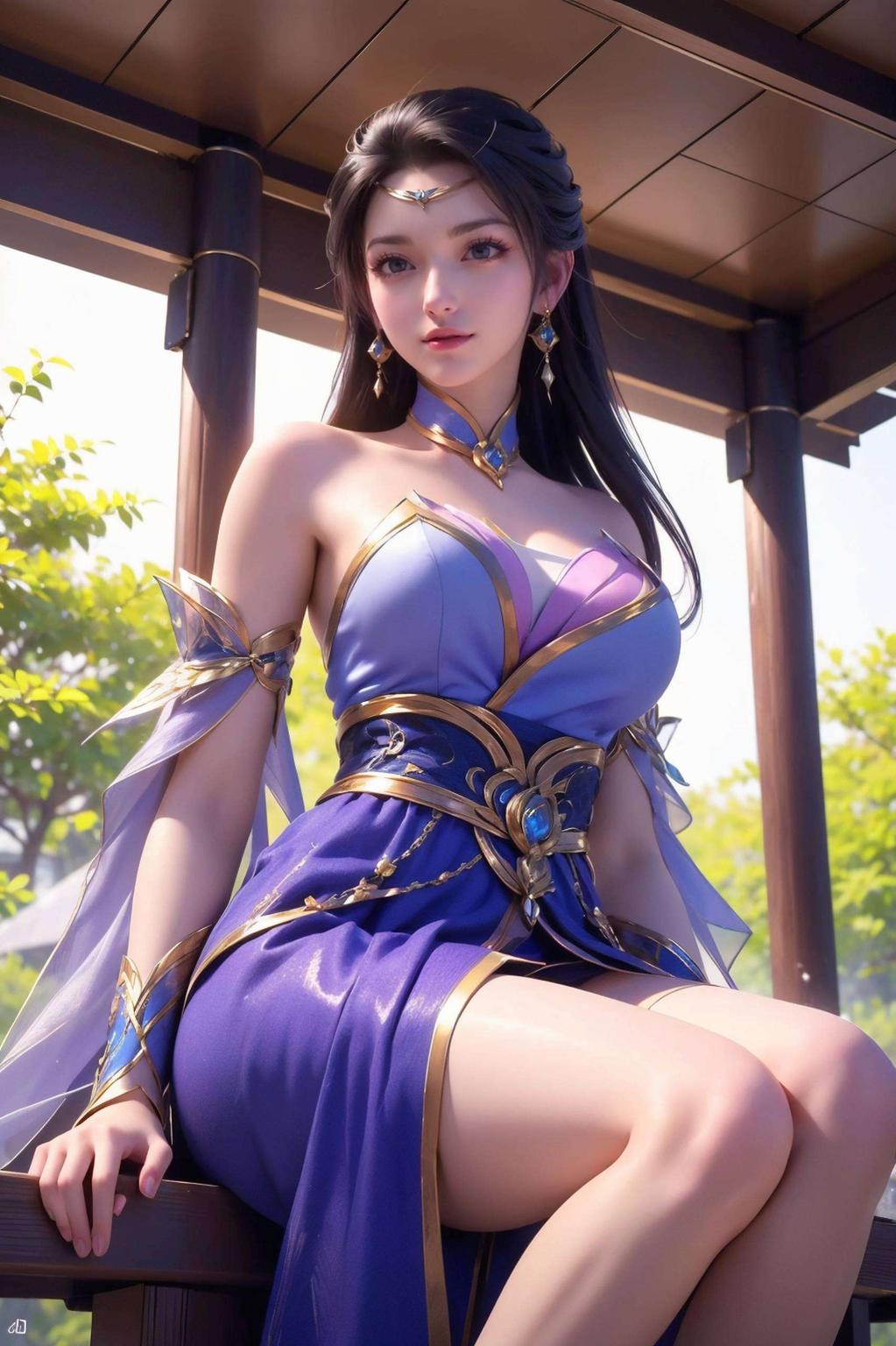 这背景图简直美爆了！高清横屏今天给大家带来一款超级养眼的壁纸！《仙武传》里的楚灵玉
