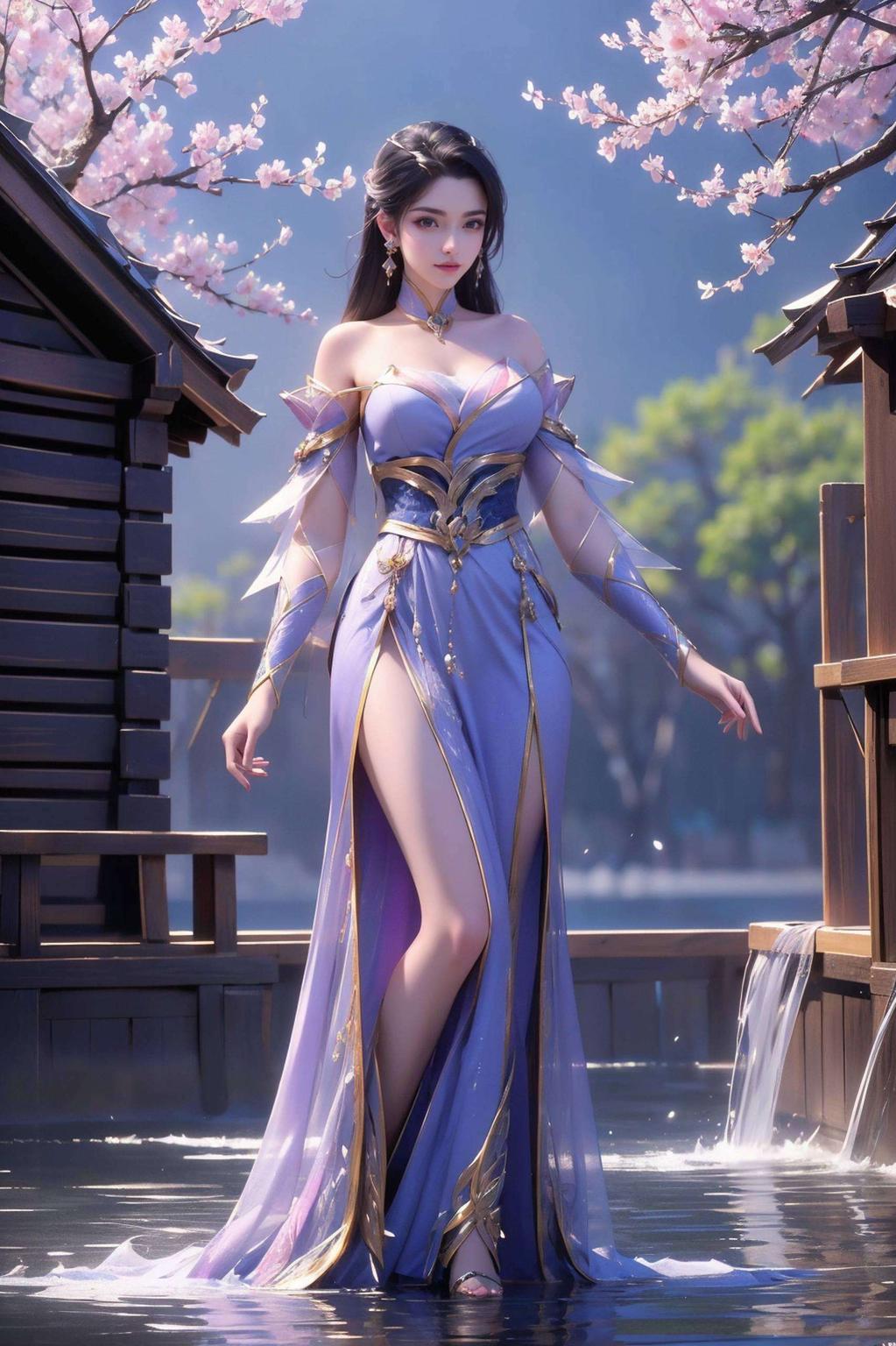 楚灵玉翩翩起舞美不胜收！