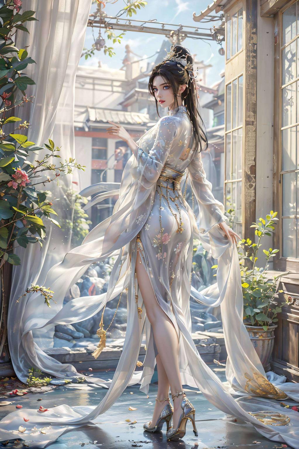 带你领略永生方清雪的静谧之美雪中仙子清雅如画