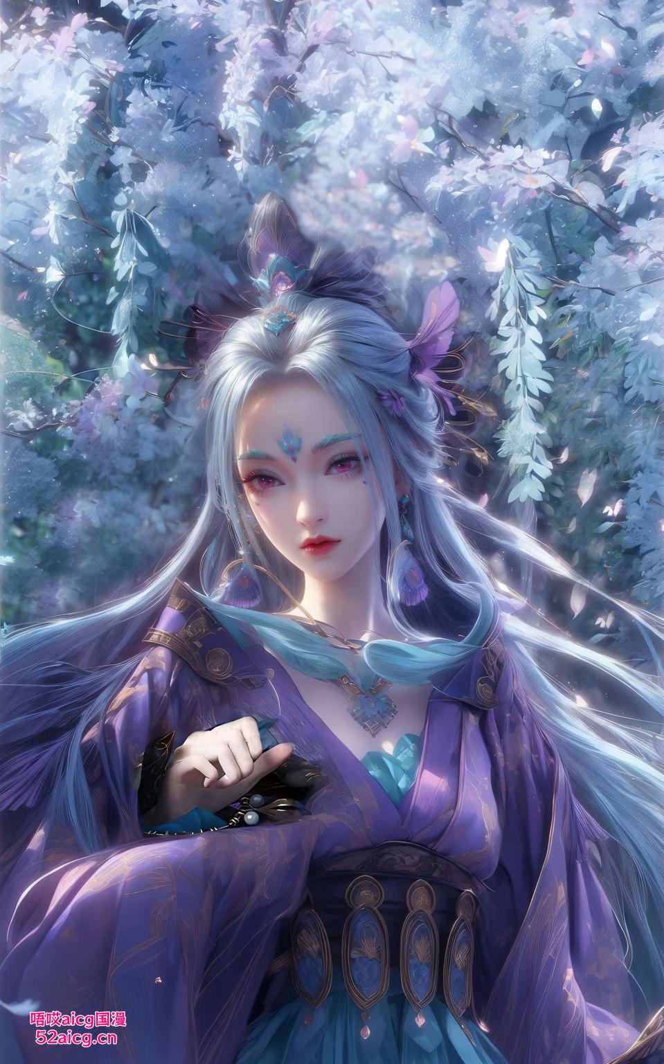 插画里的风景简直美爆了！高清细腻每一处细节都让人惊叹