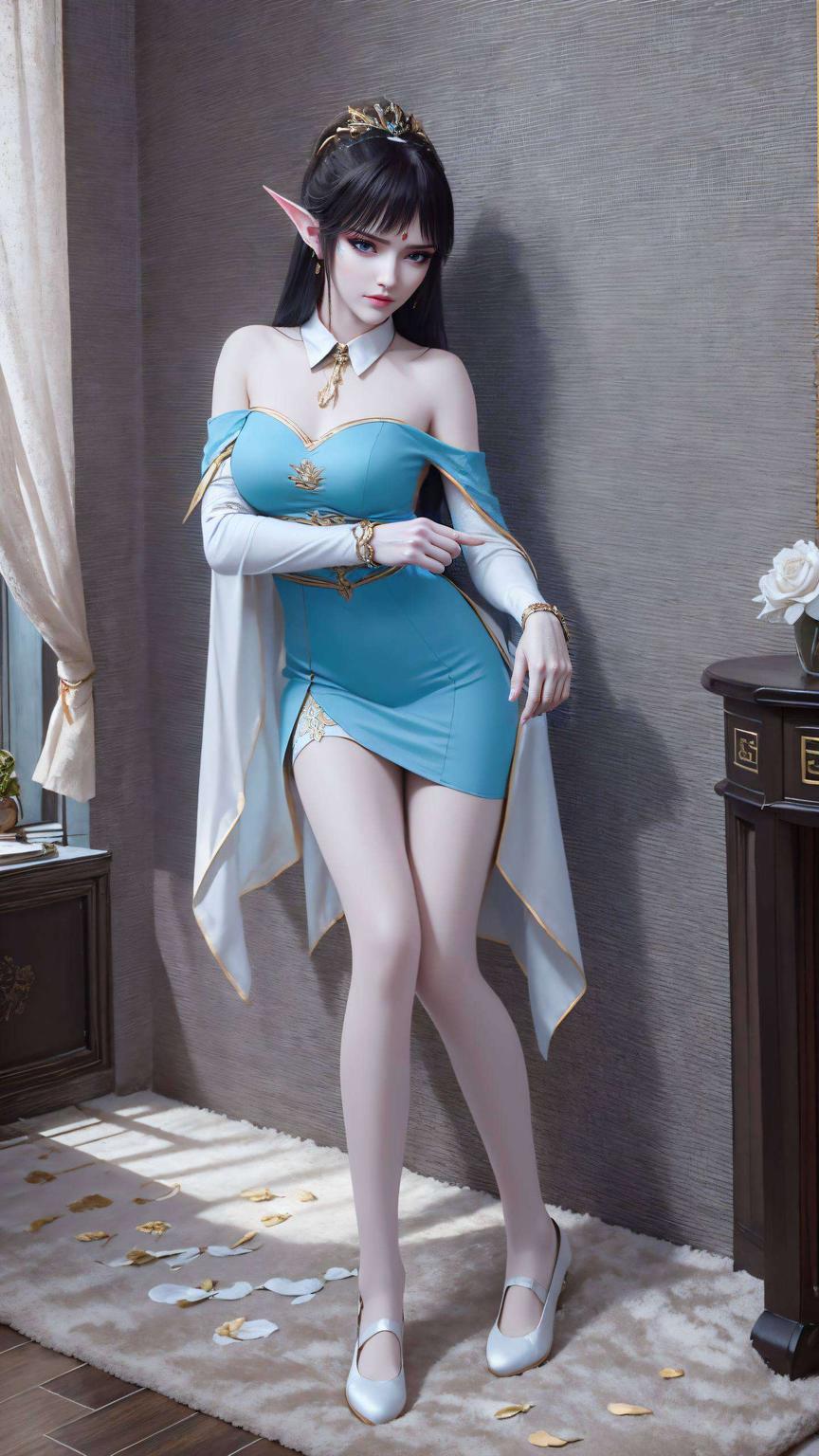 清儿的眼神犹如星辰高清画质