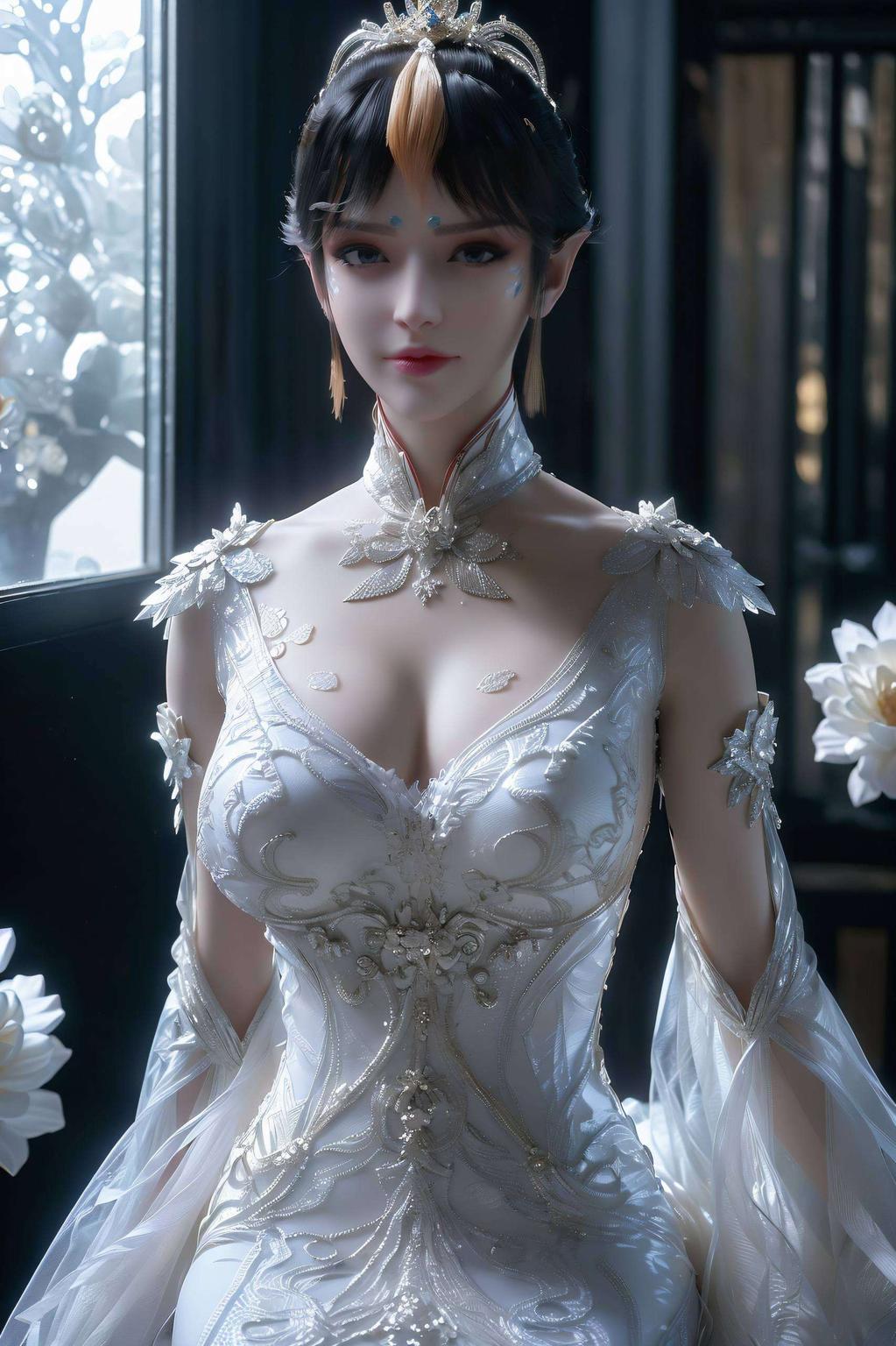 今天给大家带来一款超美的护眼壁纸！这款以凤清儿为主题的桌面主题赶紧来下载