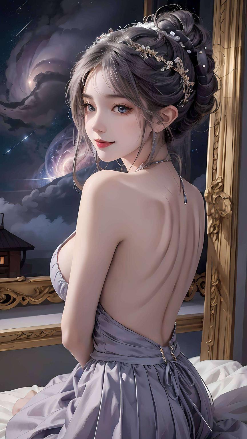 宛如置身梦幻森林淡雅的色调