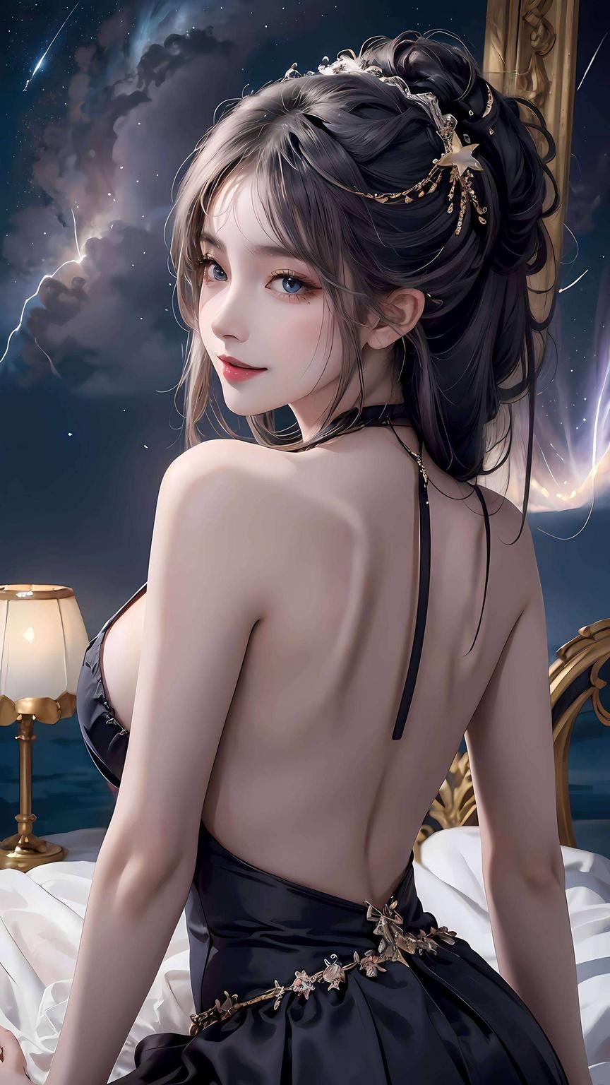 神秘氛围中透着强大气场