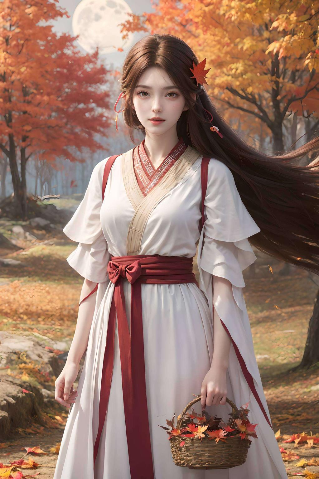 护眼又养眼这壁纸绝了！完美世界的火灵儿