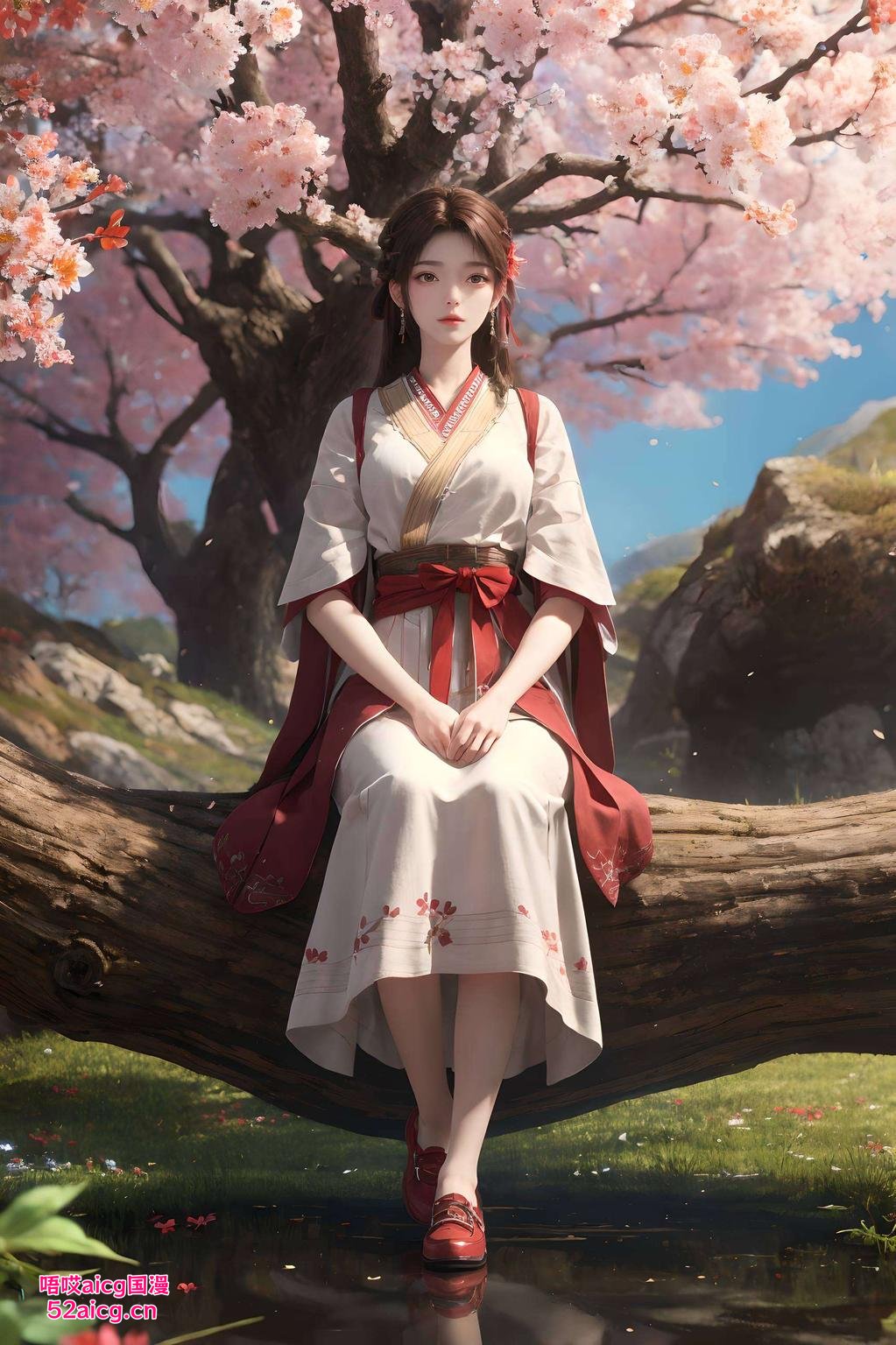 扶桑女火灵儿翩翩起舞点亮iPad墙面