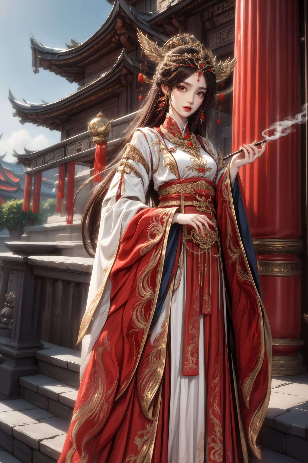 火灵儿救石昊点亮桌面