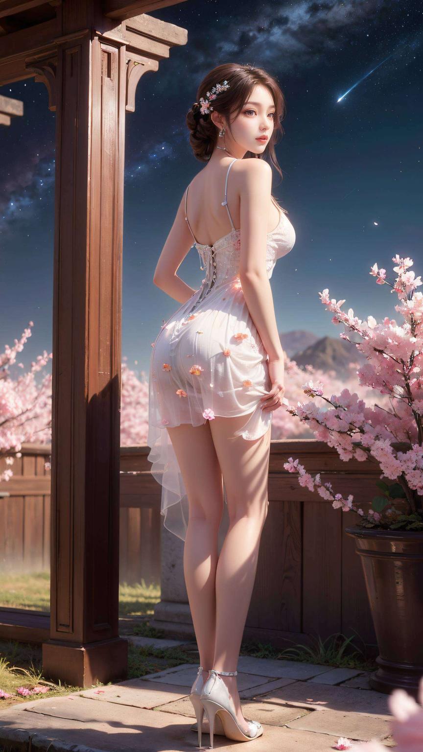 画面中的火灵儿仿佛从《完美世界》中走出绝对的视觉盛宴！让你的平板瞬间变身艺术馆！