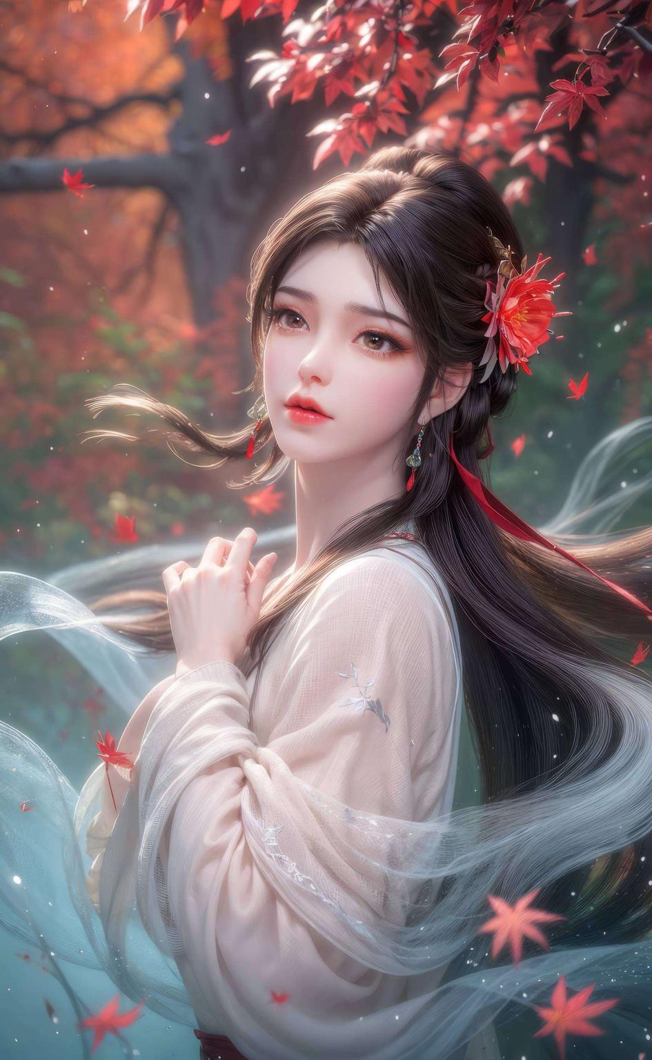 都是壁纸里的视觉盛宴这款火灵儿动态壁纸简直绝了！安卓宽屏