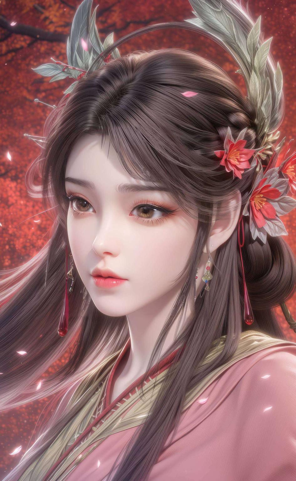 采桑图中行高清壁纸