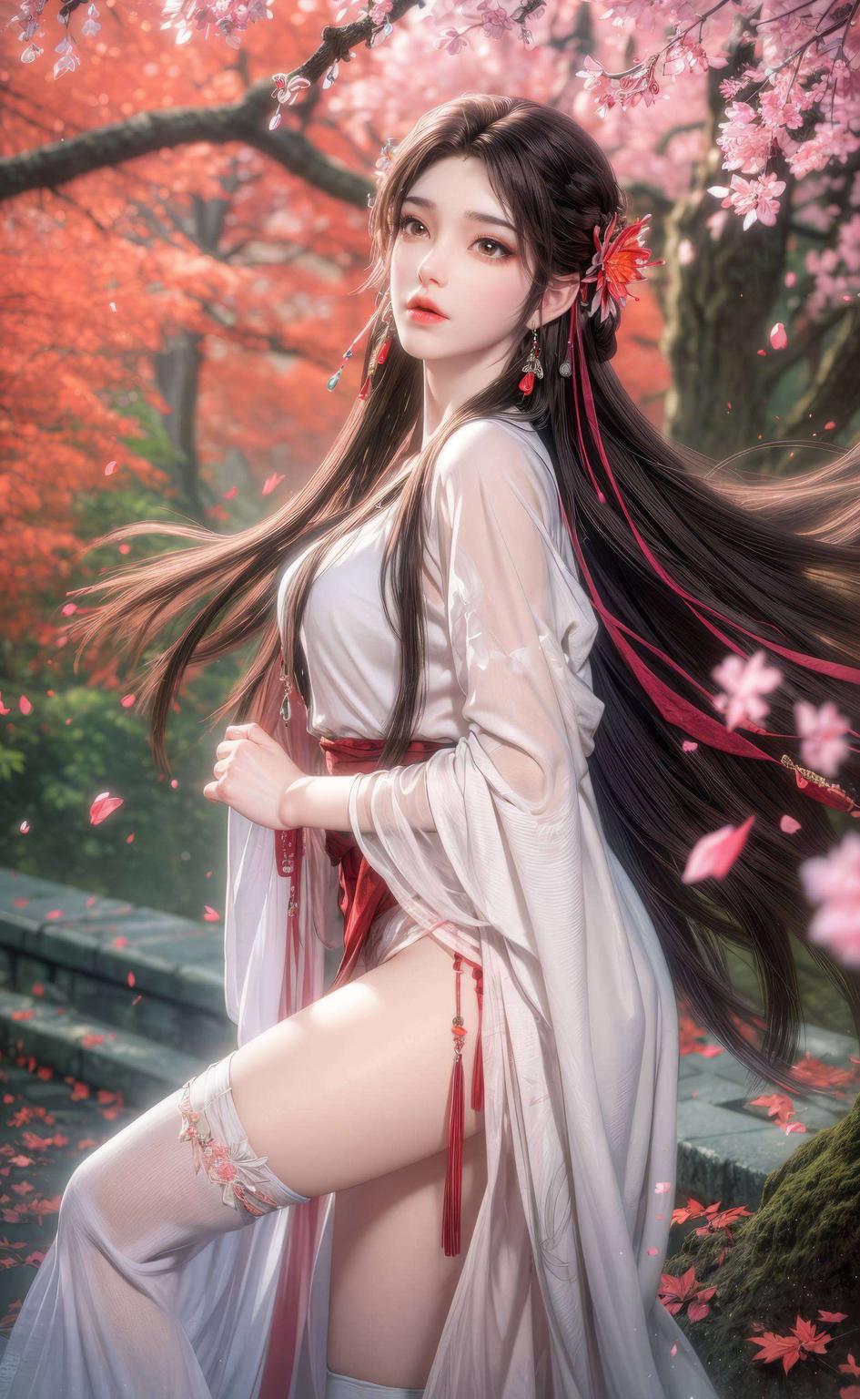 点亮你的手机屏幕！🌸💖动漫火灵儿灵动呈现