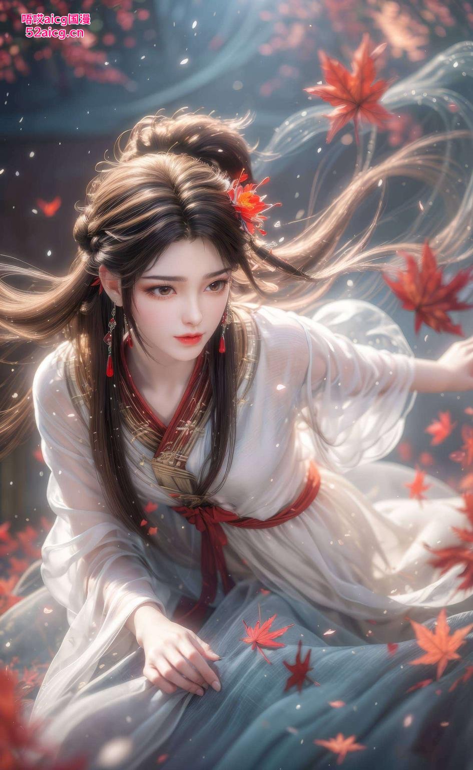 护眼又养眼火灵儿背景壁纸