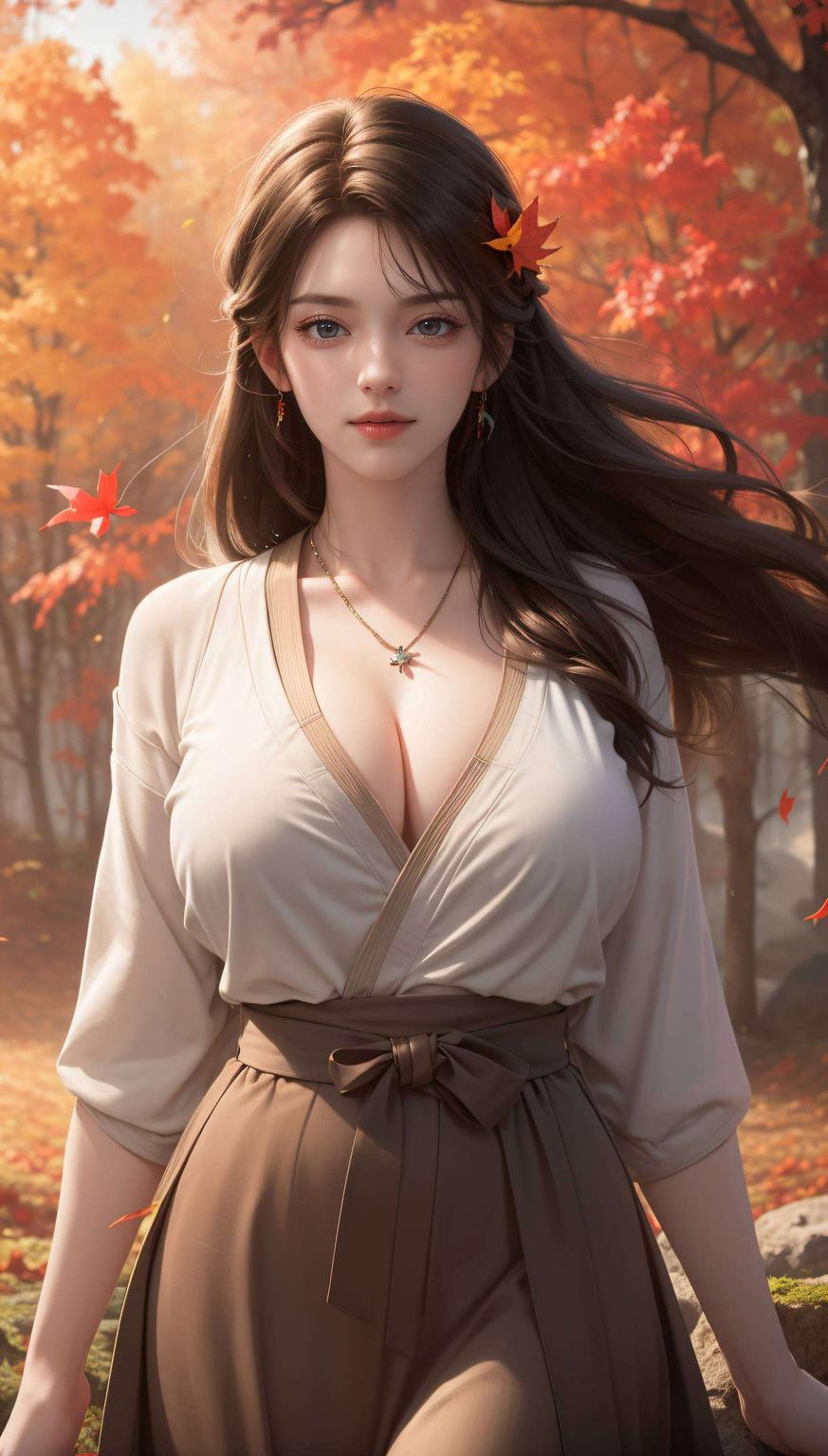 绿意盎然火灵儿电脑超清壁纸