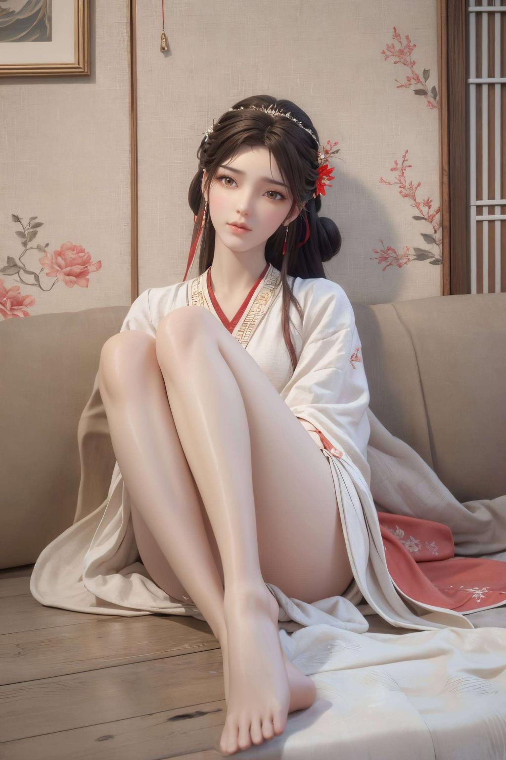 火灵儿翩翩起舞国漫女神风采尽显！高清壁纸