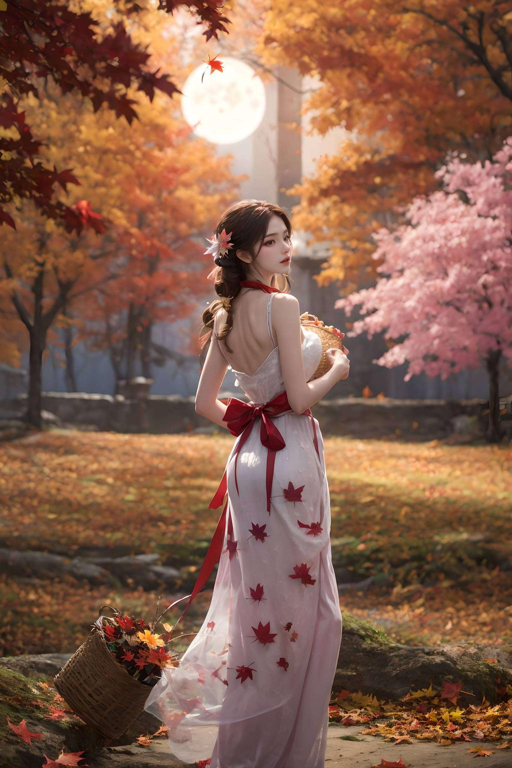 黑化火灵儿壁纸亮相！这独特古韵风尽显清新极简之美