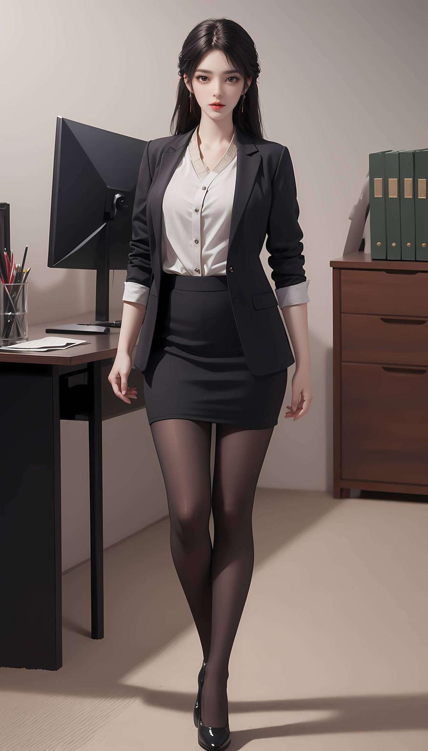 萌萌哒的大眼睛灵动的小表情