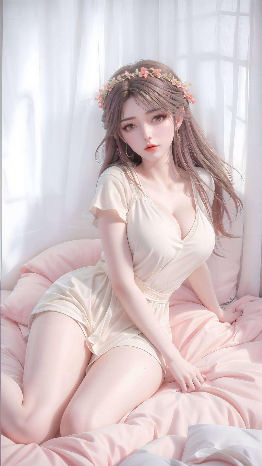 火灵儿与火桑女苹果电脑锁屏映