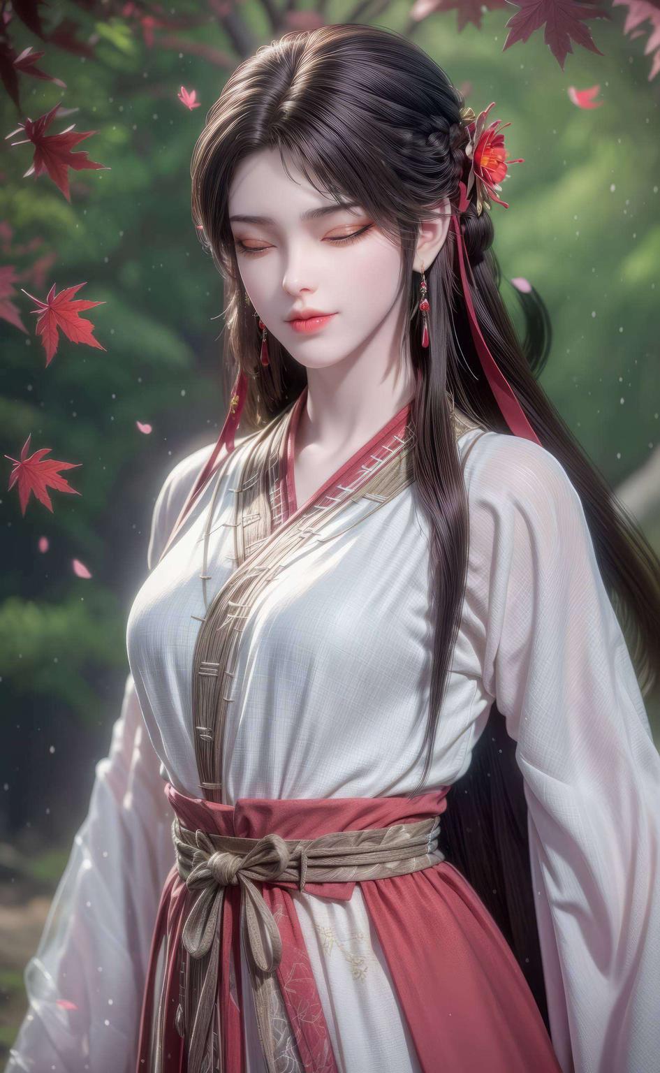 火灵儿露背轻松解锁新视界！