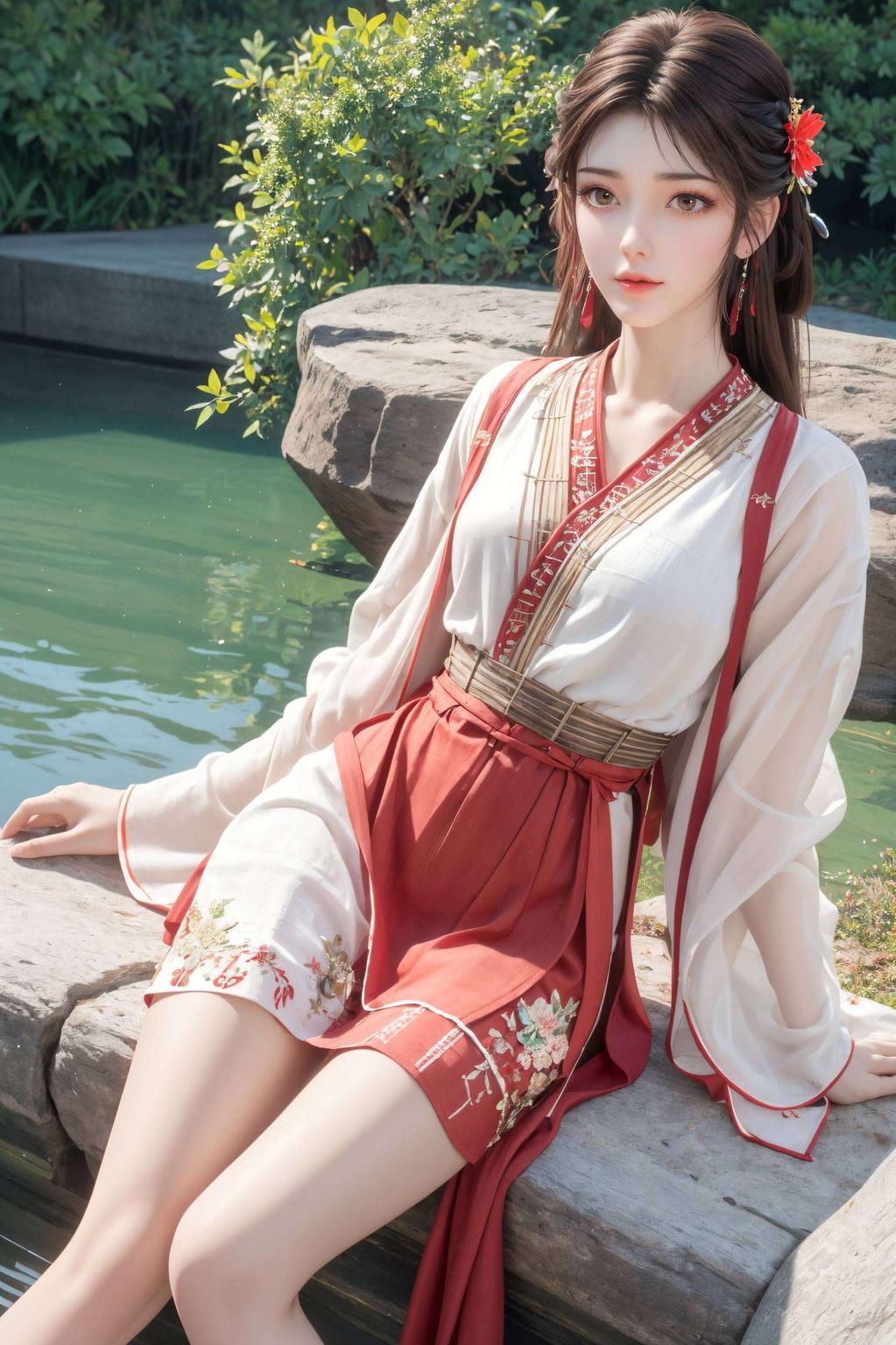 简洁风尽显清新雅致火灵儿与石昊共舞