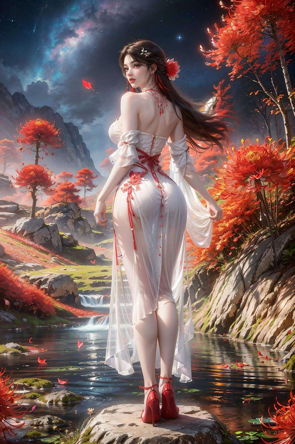 一键下载火灵儿采桑图