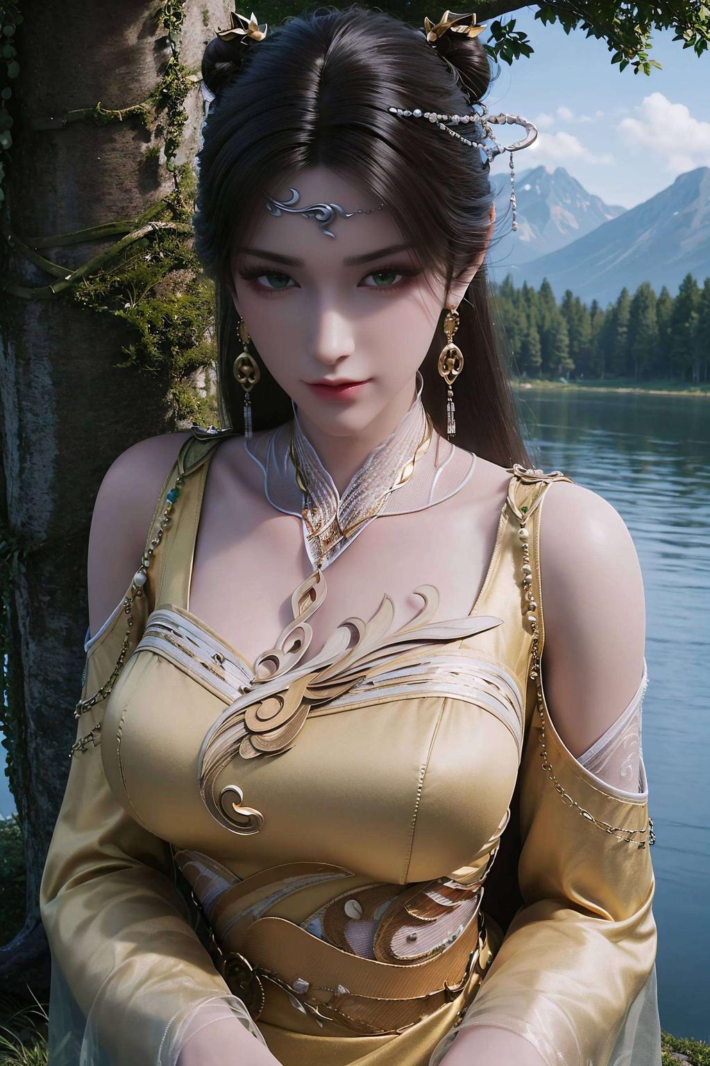 金瓶儿霸气壁纸高清无水印4K画质带你领略国漫之美！高清无水印