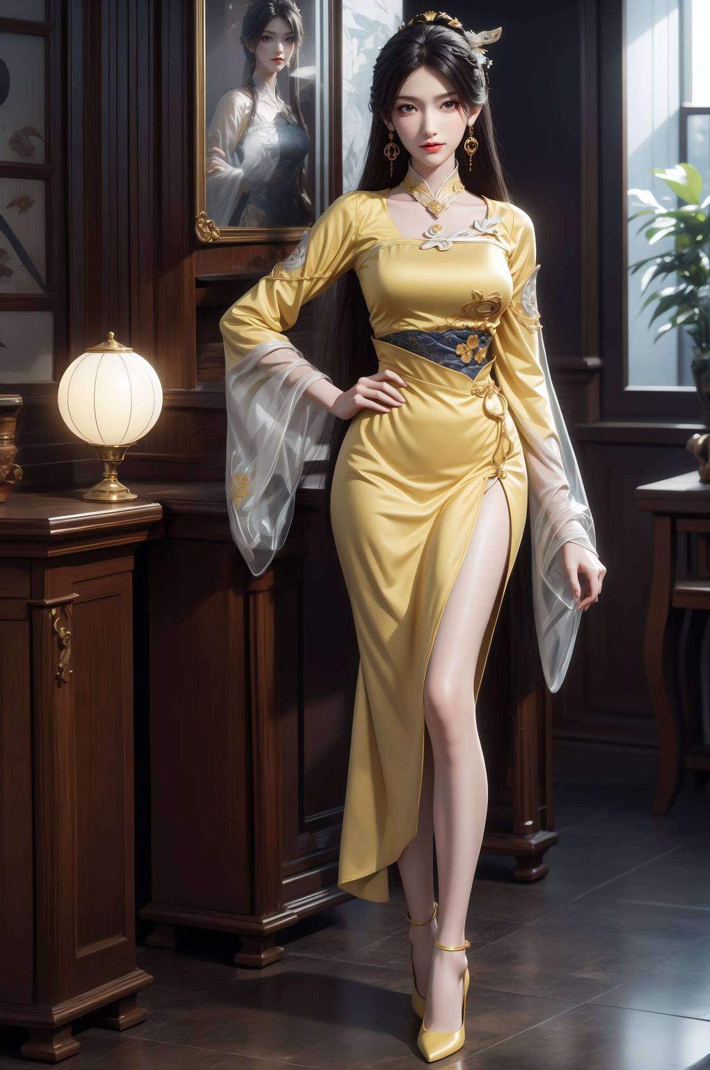 免费畅享金瓶儿AI国漫女神