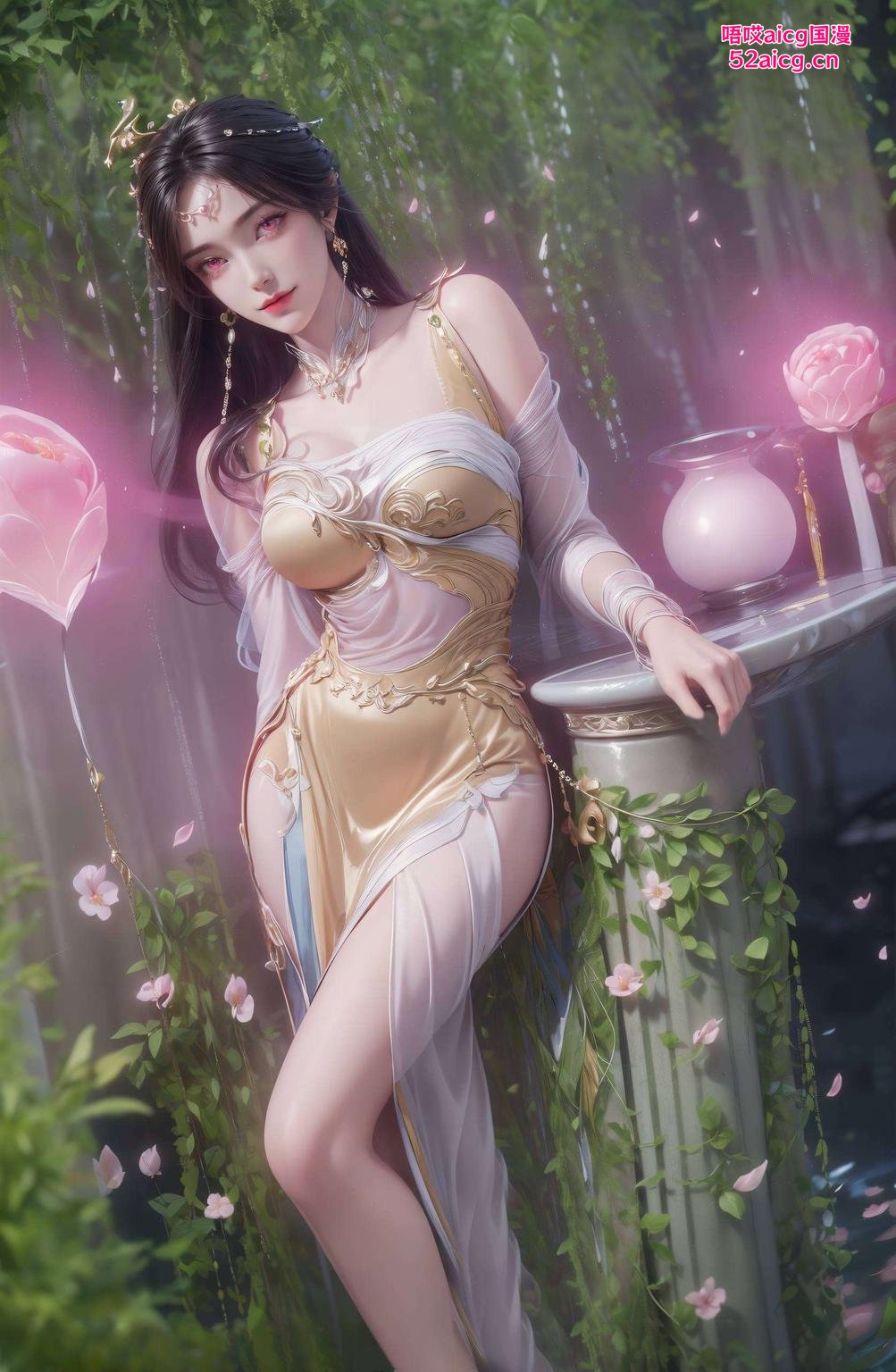 金瓶儿高清变装炫彩壁纸邂逅极简风