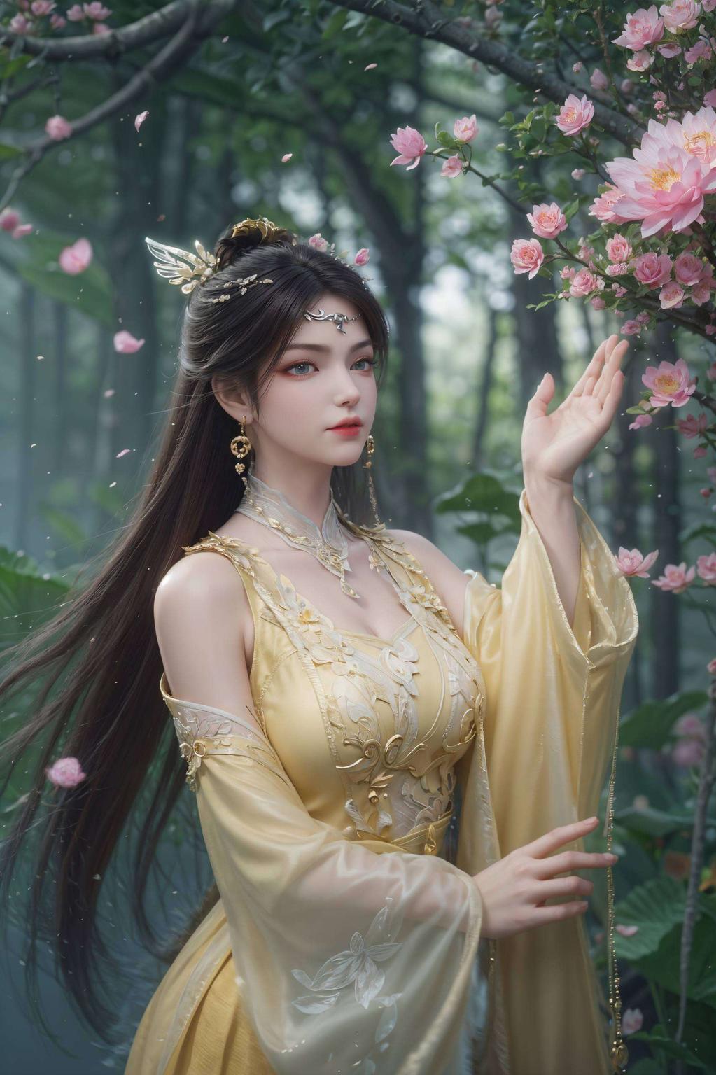 国风韵味十足金瓶儿精美壁纸