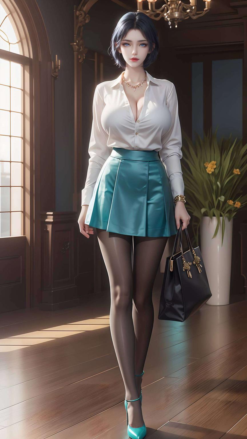 今天给大家带来一款超燃的二次元壁纸——姬青炸裂！高清画质AI素材加持
