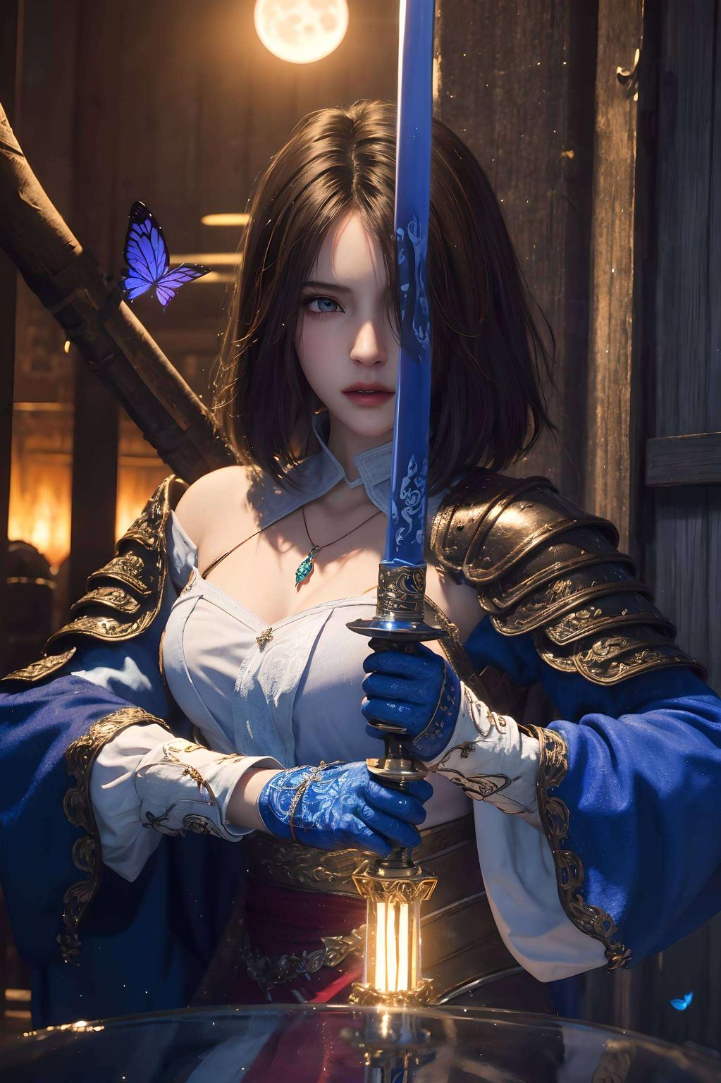 雪中仙子婉约动人解锁你的手机