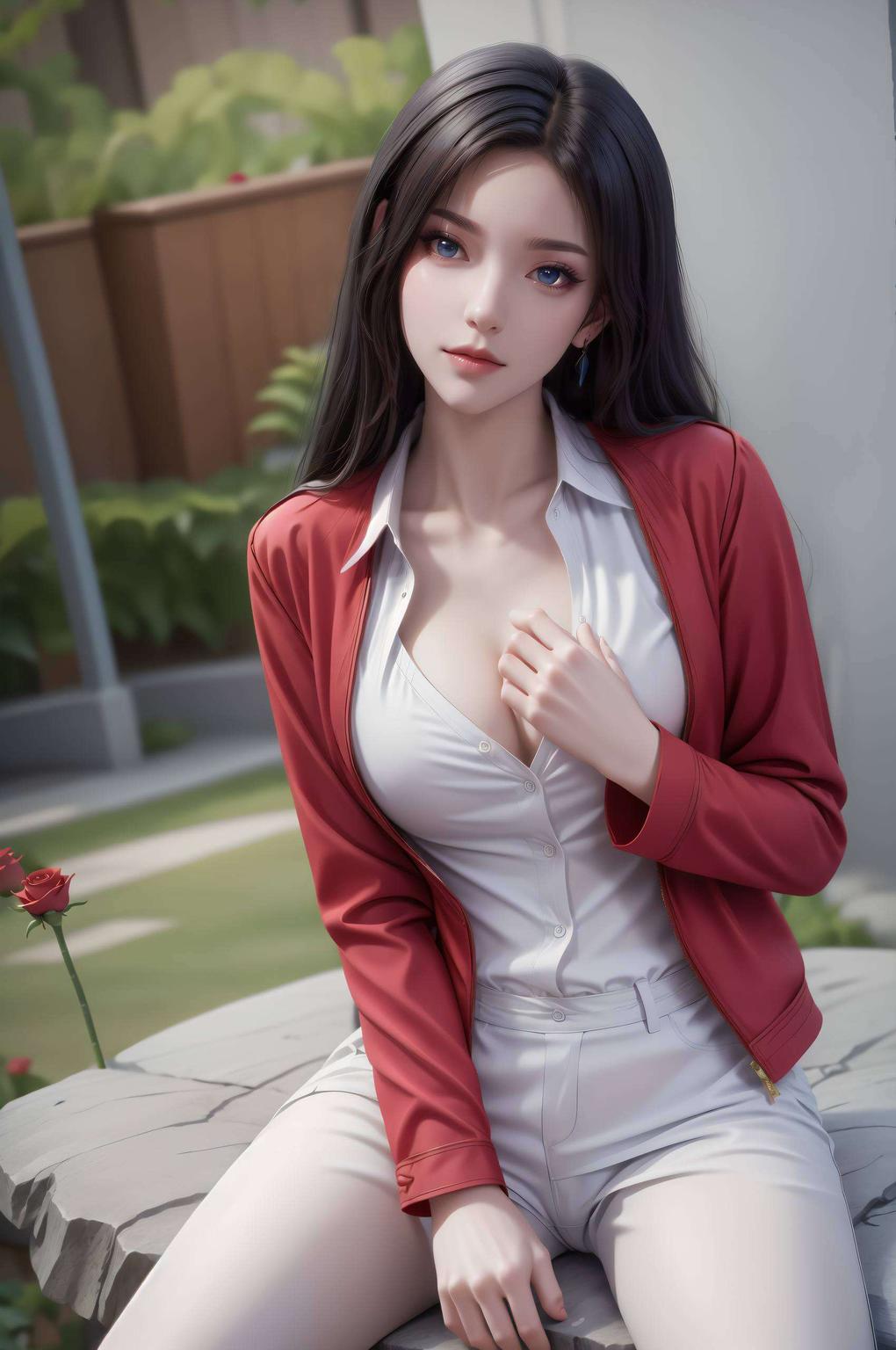 墨羽如梦伤感氛围中