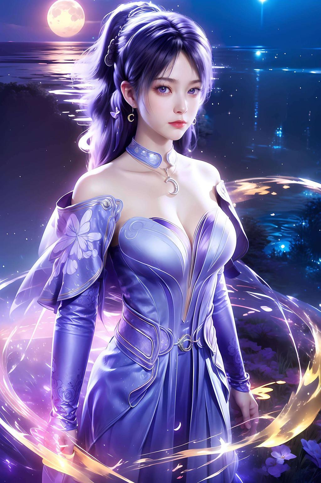 姬紫月图片的丑照壁纸独特韵味