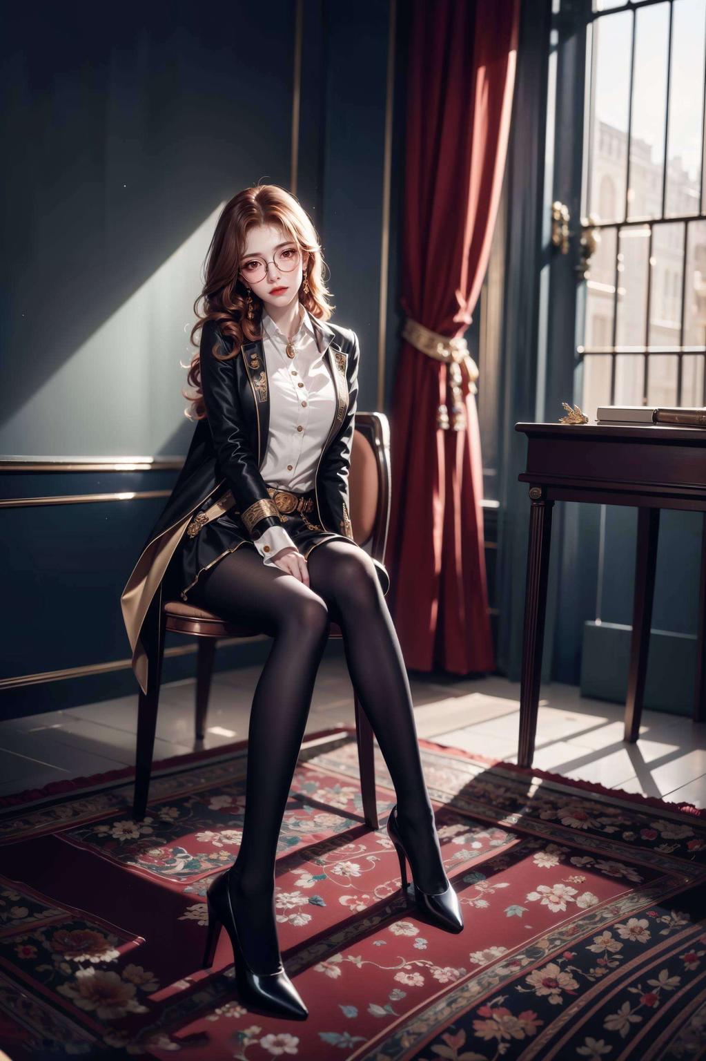 橘子姐AI带你领略二次元高清魅力精美壁纸一触即发