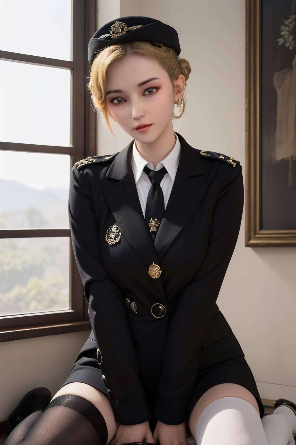 那眼神电力十足今天给大家带来超可爱的AI国漫女神壁纸！火雄兵连的怜风