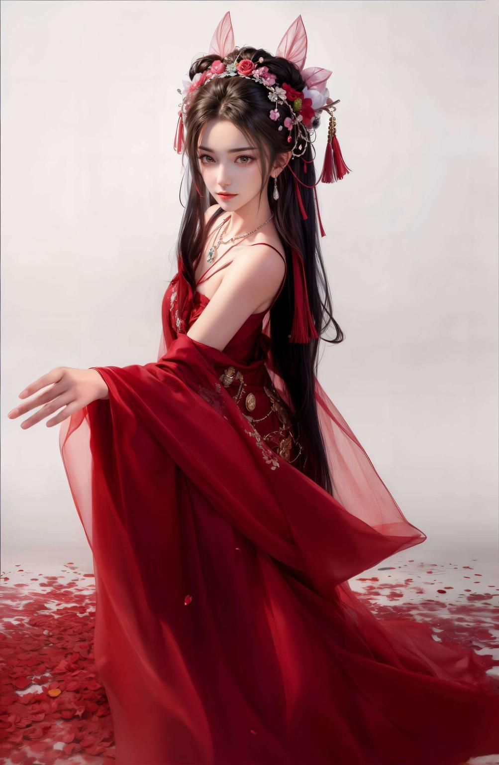风景如画主角是我们的动漫小情侣——李寒衣和赵玉真！画面中