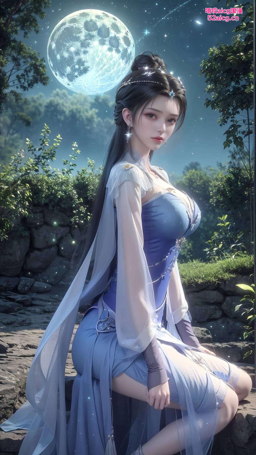 这款壁纸美得让人心动国漫女神李慕婉