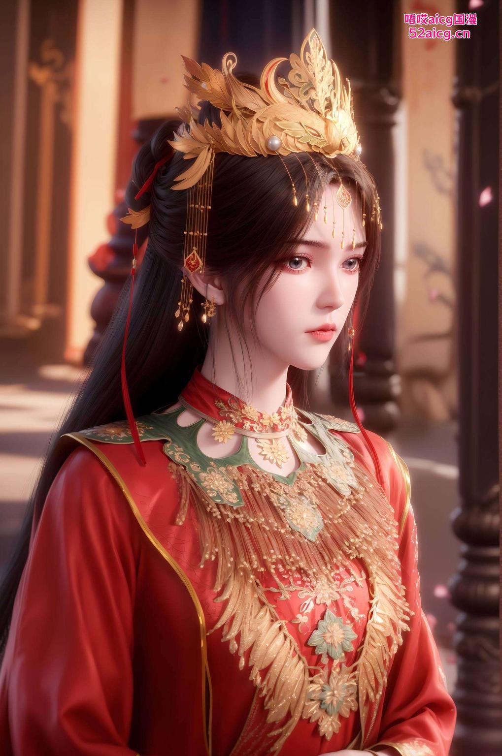 今天给大家推荐一款专为眼睛设计的国漫女神李慕婉的折叠屏手机壁纸！高清画质柔和色彩