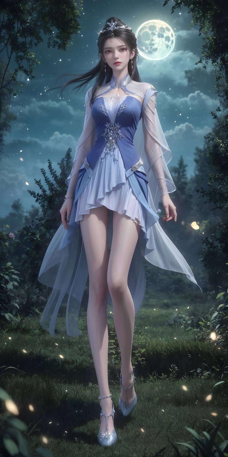眼神坚定李慕婉挺胸