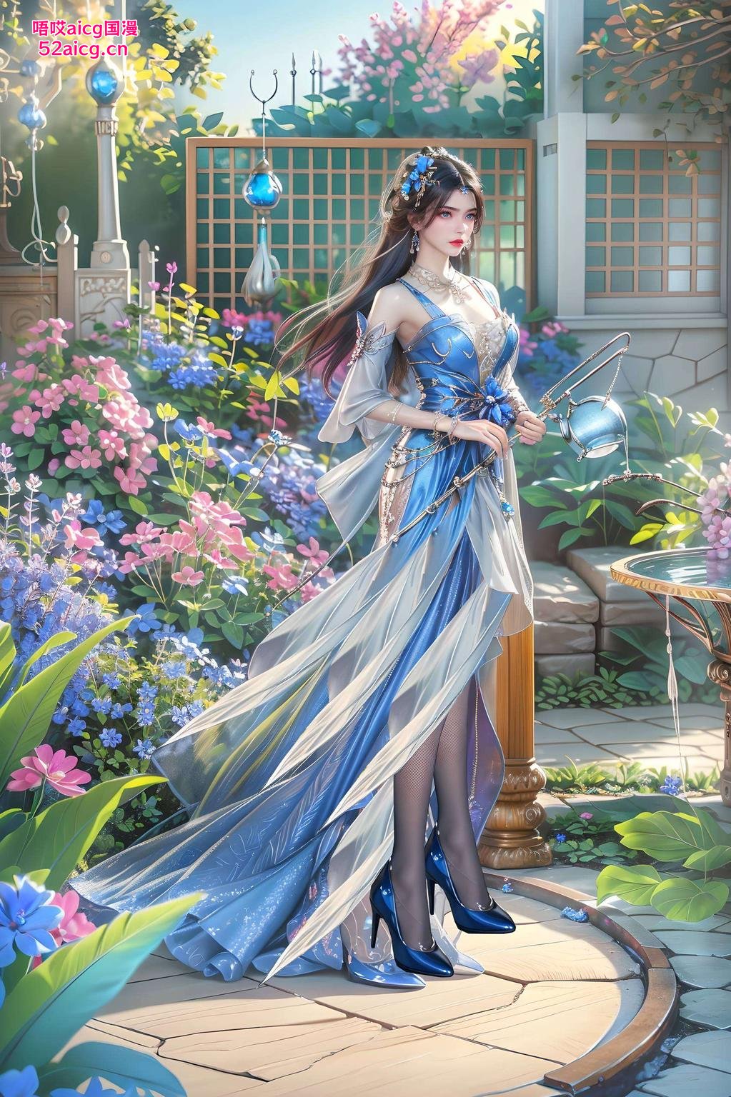 细腻笔触描绘出古典韵味今天给大家带来一款古风满满的李慕婉超清壁纸