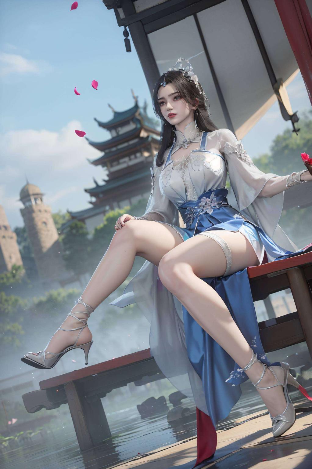 宛如穿越时空的画卷古韵盎然！看这超还原的二次元壁纸
