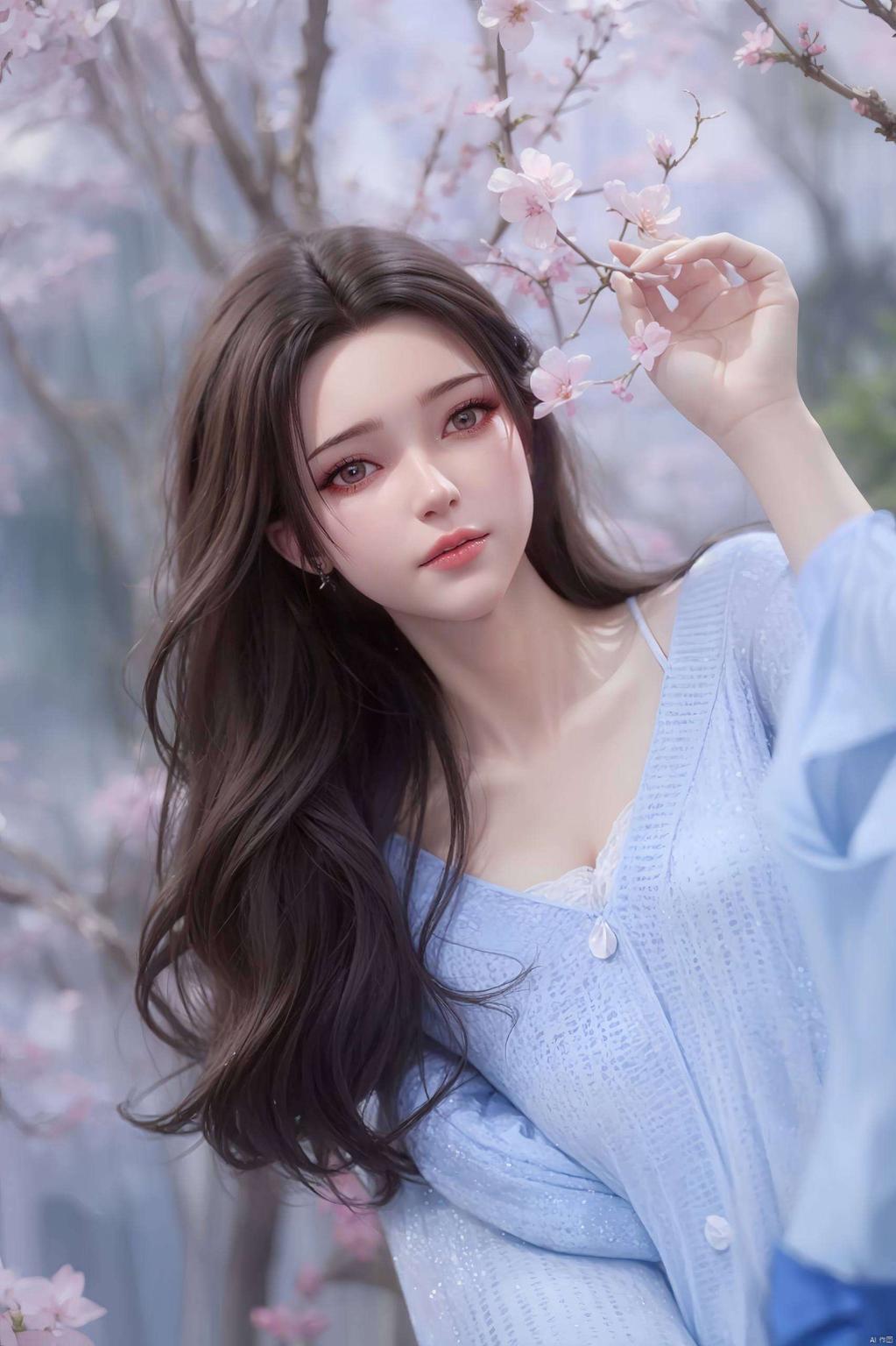 清新画风粉色梦幻