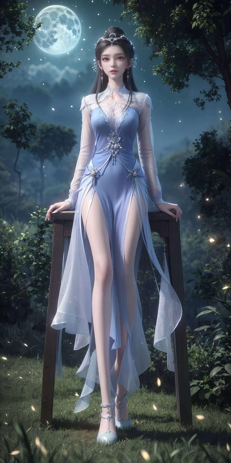 李慕婉泪珠闪烁尽显古典韵味