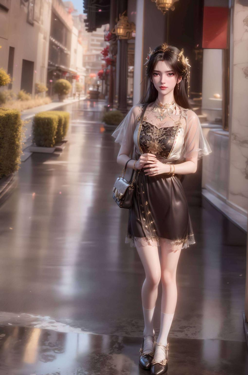 这款唯美极简壁纸以高清男装形象呈现