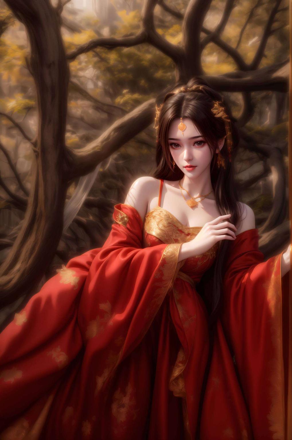 仙气十足简直美爆了！国漫女神李慕婉高清壁纸