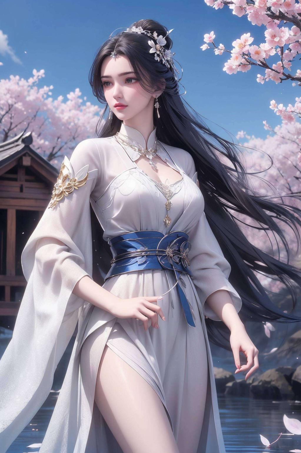 这款1920x1080的《仙逆》李慕婉超清壁纸