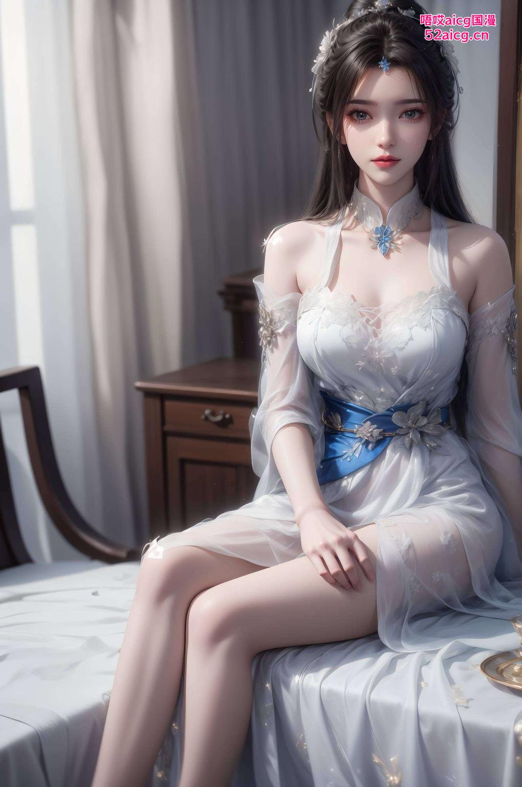 美不胜收慕婉仙子婉约动人