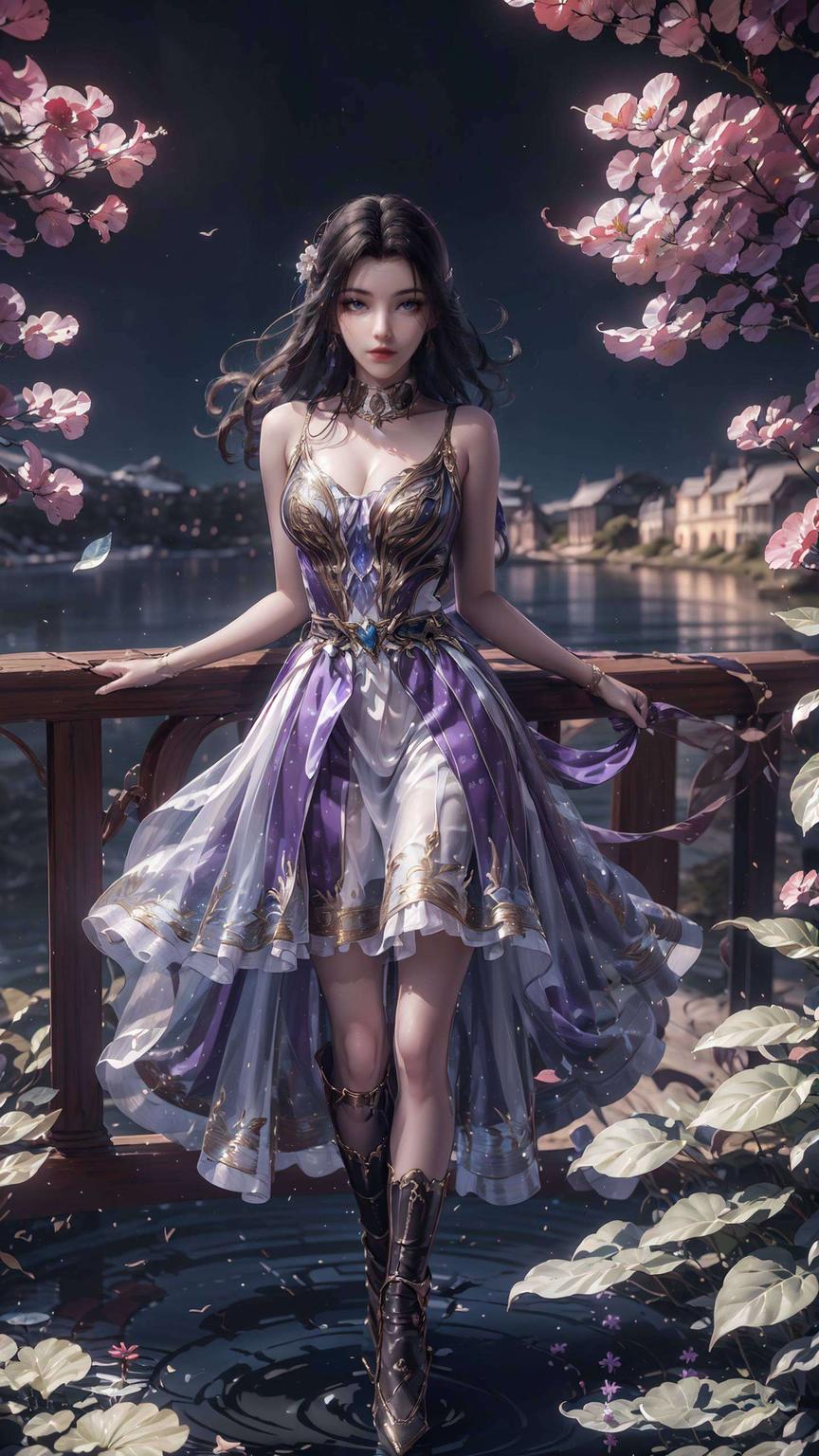 简约而不失优雅凌落宸的唯美形象