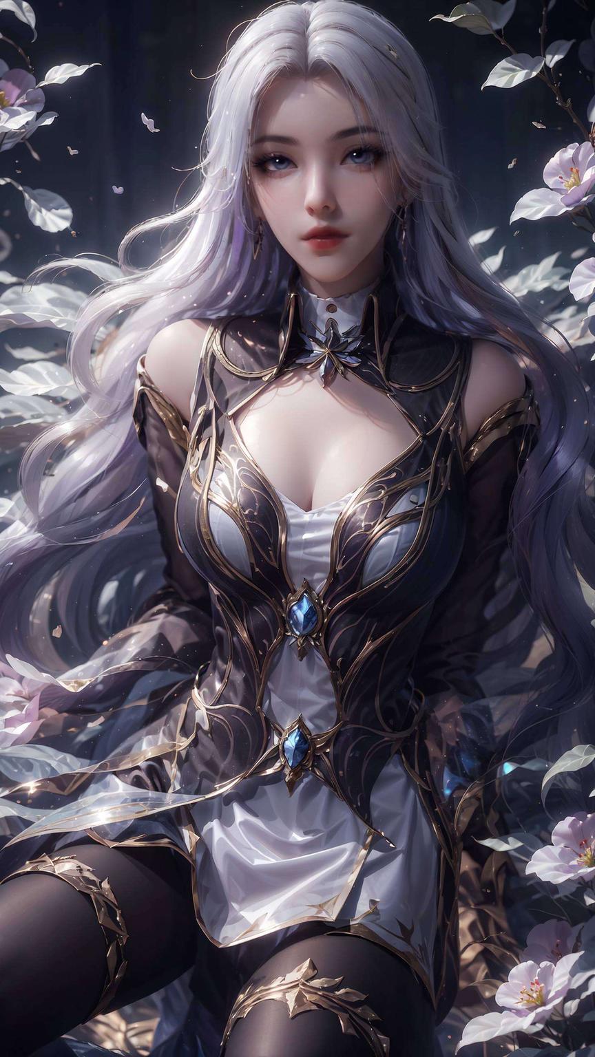 动态光影更显神秘魅力英姿飒爽